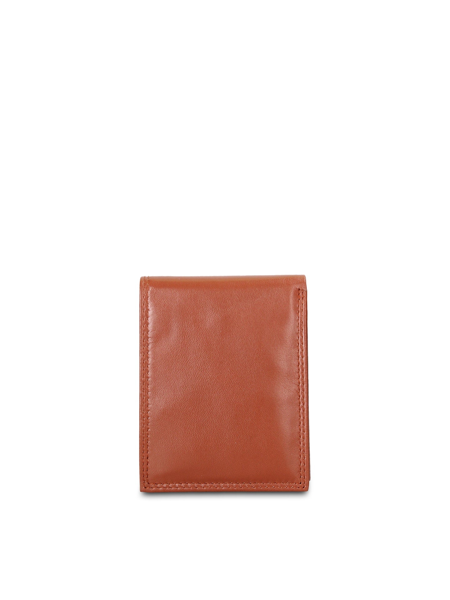 Portafoglio in Vera Pelle Cognac