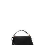 Borsa a Mano in Vera Pelle Nero