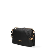 Borsa a Spalla in Vera Pelle Nero