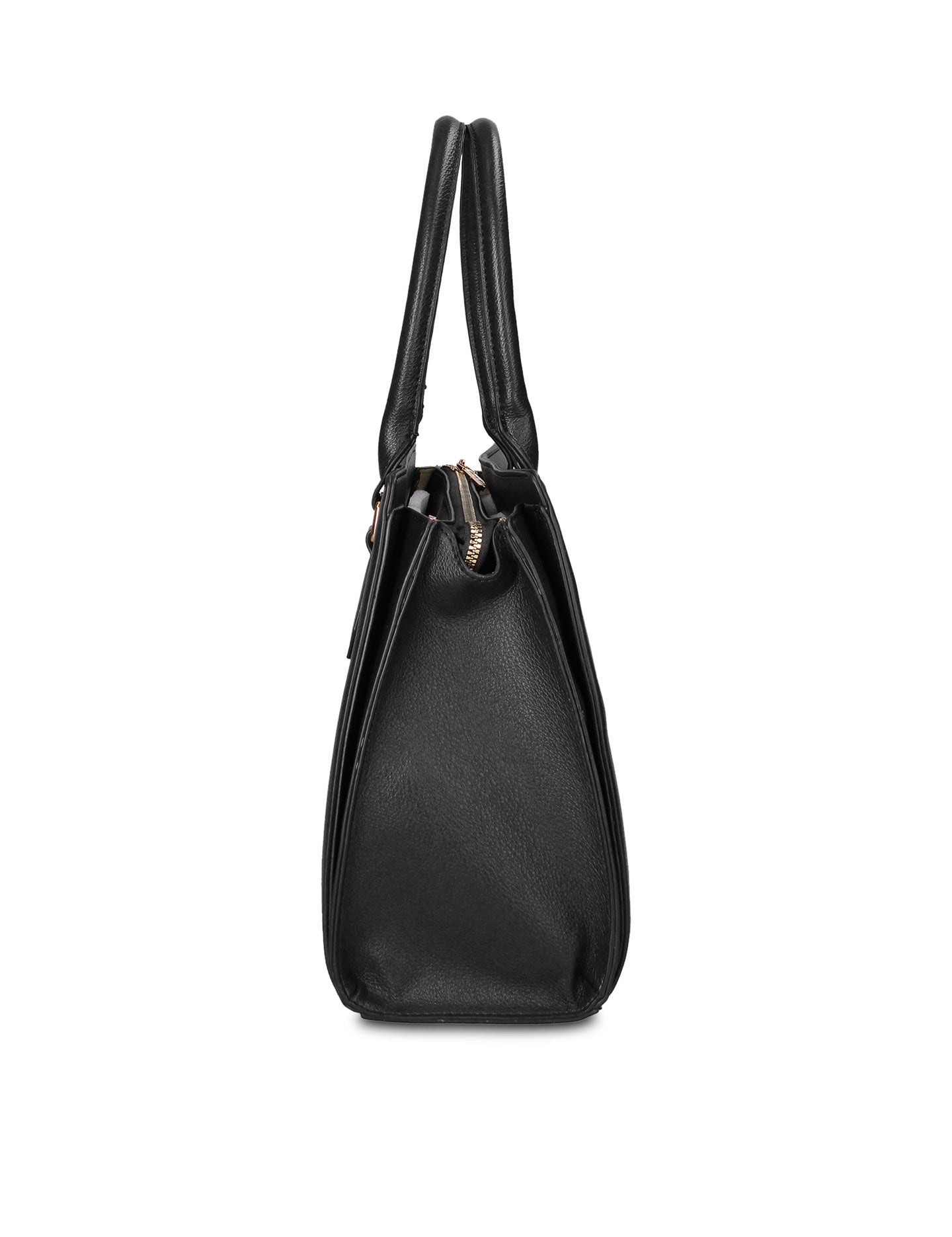 Borsa a Mano in Pelle Vegana Nero