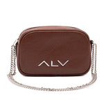 Borsa A Tracolla da donna ALV - Marrone