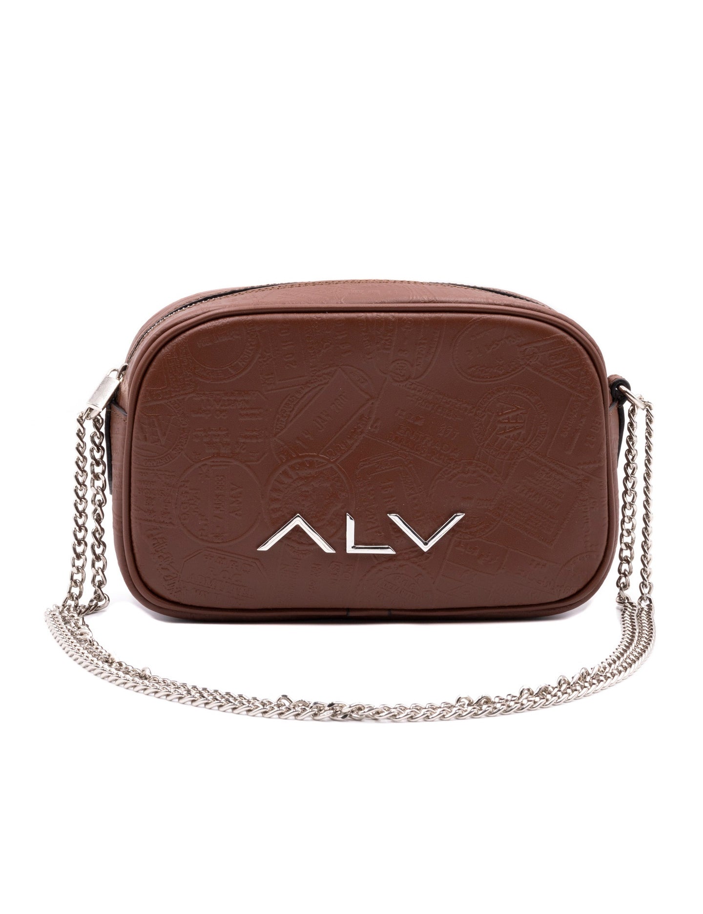 Borsa A Tracolla da donna ALV - Marrone