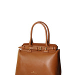 Borsa a Spalla in Dollaro Leather Cuoio