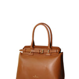 Borsa a Spalla in Dollaro Leather Cuoio