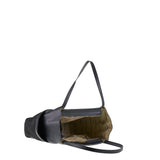 Borsa a Spalla in Vera Pelle Nero