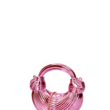Voluta Borsa a Tracolla in Pvc Fuxia