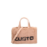 Borsa a tracolla CUSTO - Sabbia