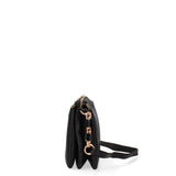 Borsa a Spalla in Vera Pelle Nero