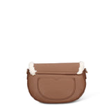 Borsa a Spalla in Pelle Vegana Taupe