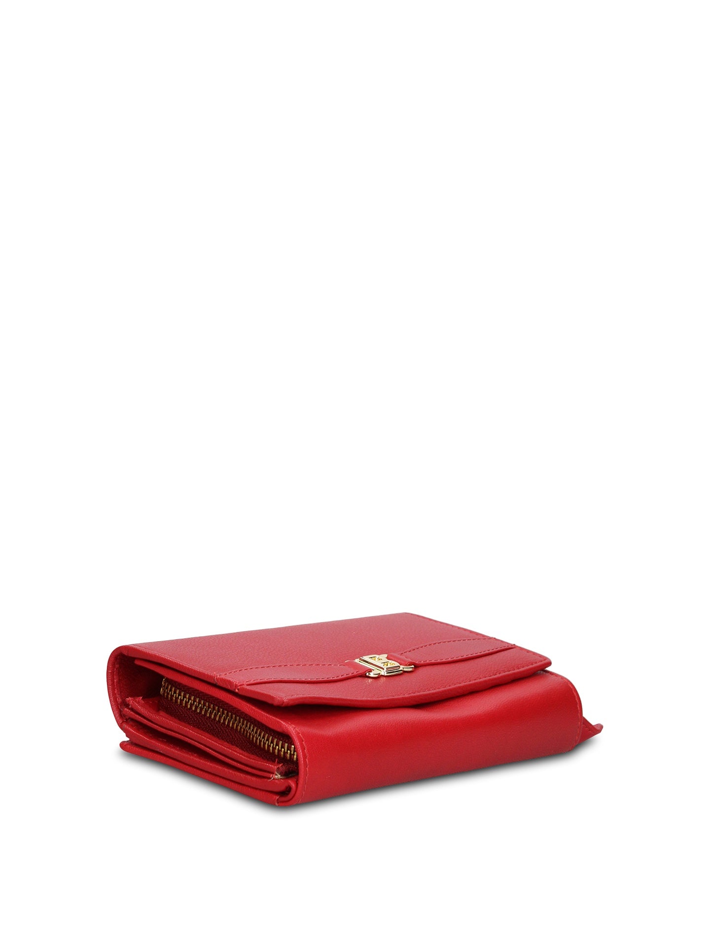 Portafoglio in Vera Pelle Rosso