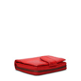 Portafoglio in Vera Pelle Rosso