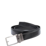 Cintura in Vera Pelle Nero Navigare
