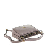 Borsa a Spalla in Vera Pelle Taupe