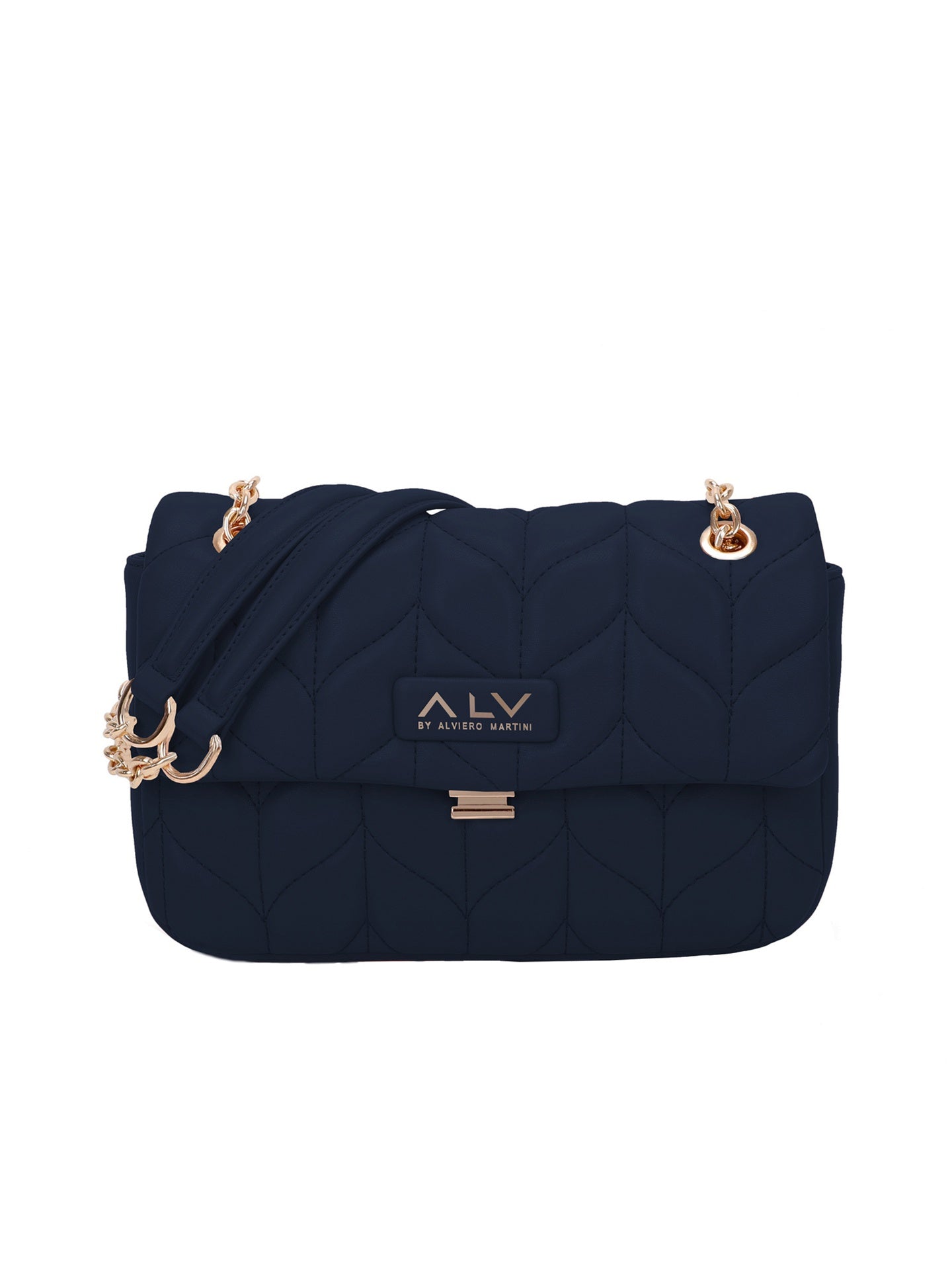 Borsa A Tracolla da donna ALV - Blu Scuro