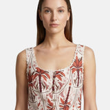 Vestito in Viscosa Rosso Roberta Rossi