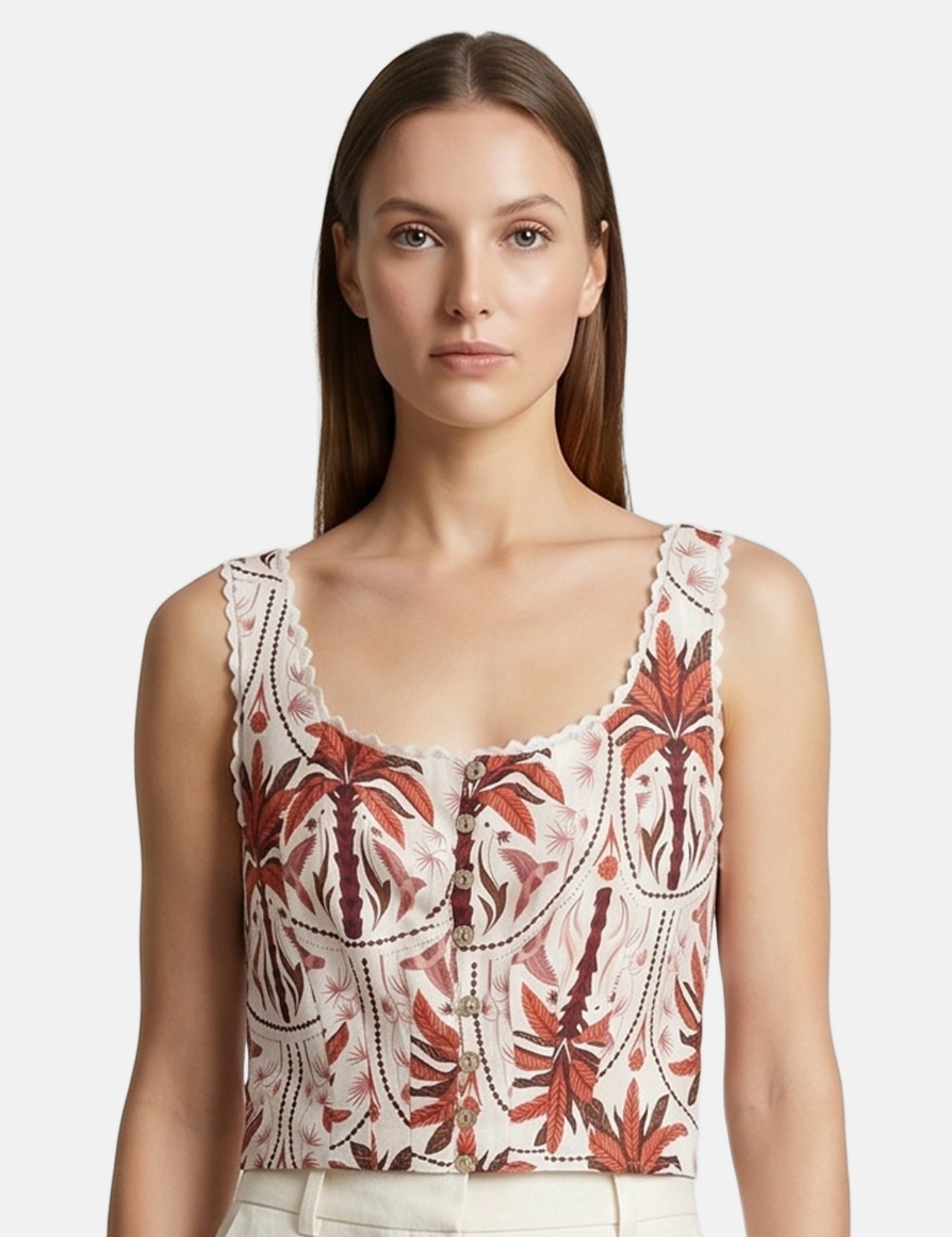 Vestito in Viscosa Rosso Roberta Rossi