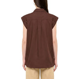 Camicia Donna in Cotone T.moro