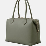 Borsa a spalla in Pelle Vegana Verde