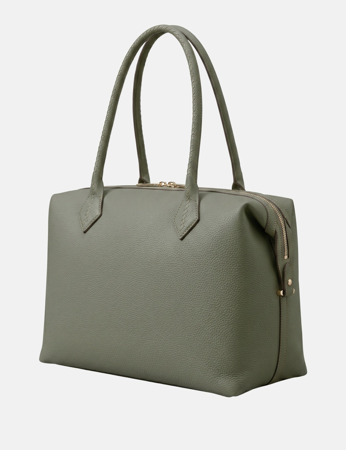 Borsa a spalla in Pelle Vegana Verde