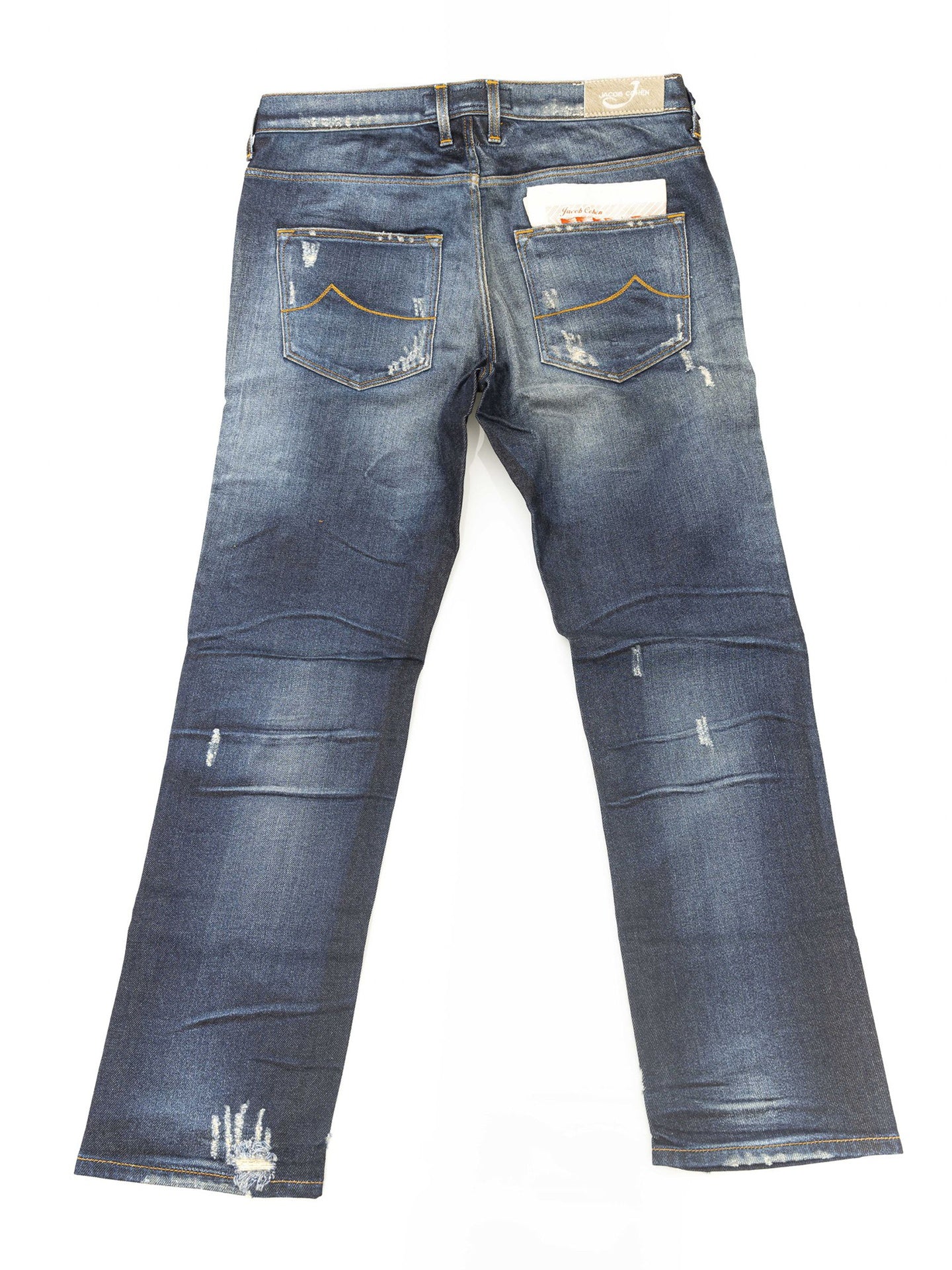 Jeans in Vera Pelle Blu Jeans