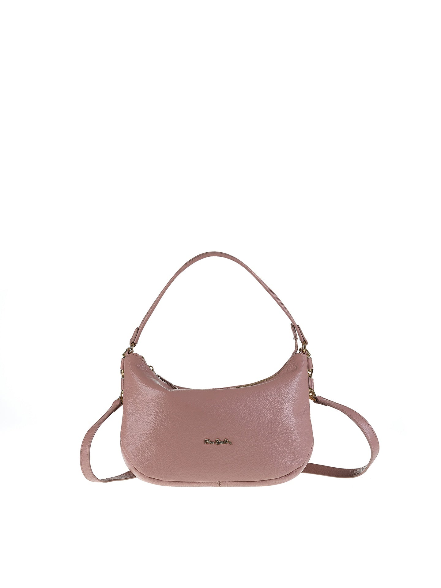 Borsa a Spalla in Vera Pelle Malva Pierre Cardin