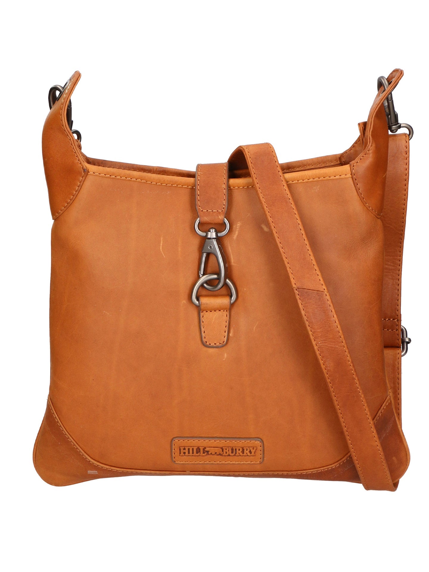 Borsa a Tracolla in Vera Pelle Marrone