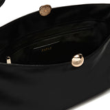 Black Leather Shoulder Bag