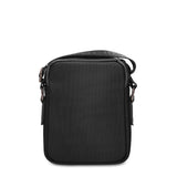 Borsa a Tracolla in 100% Pu Vegan Leather Nero