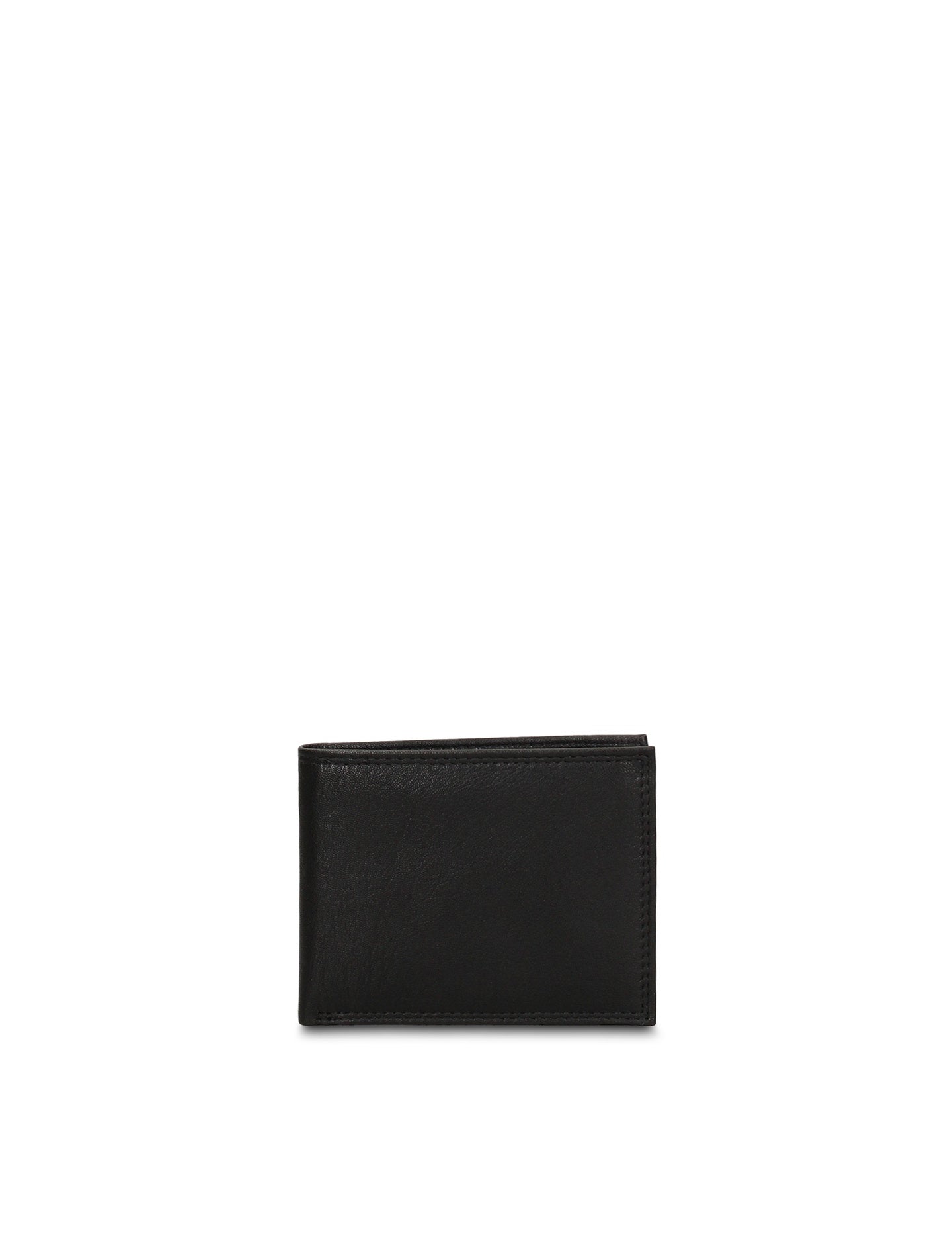 Portafoglio in Vera Pelle Nero