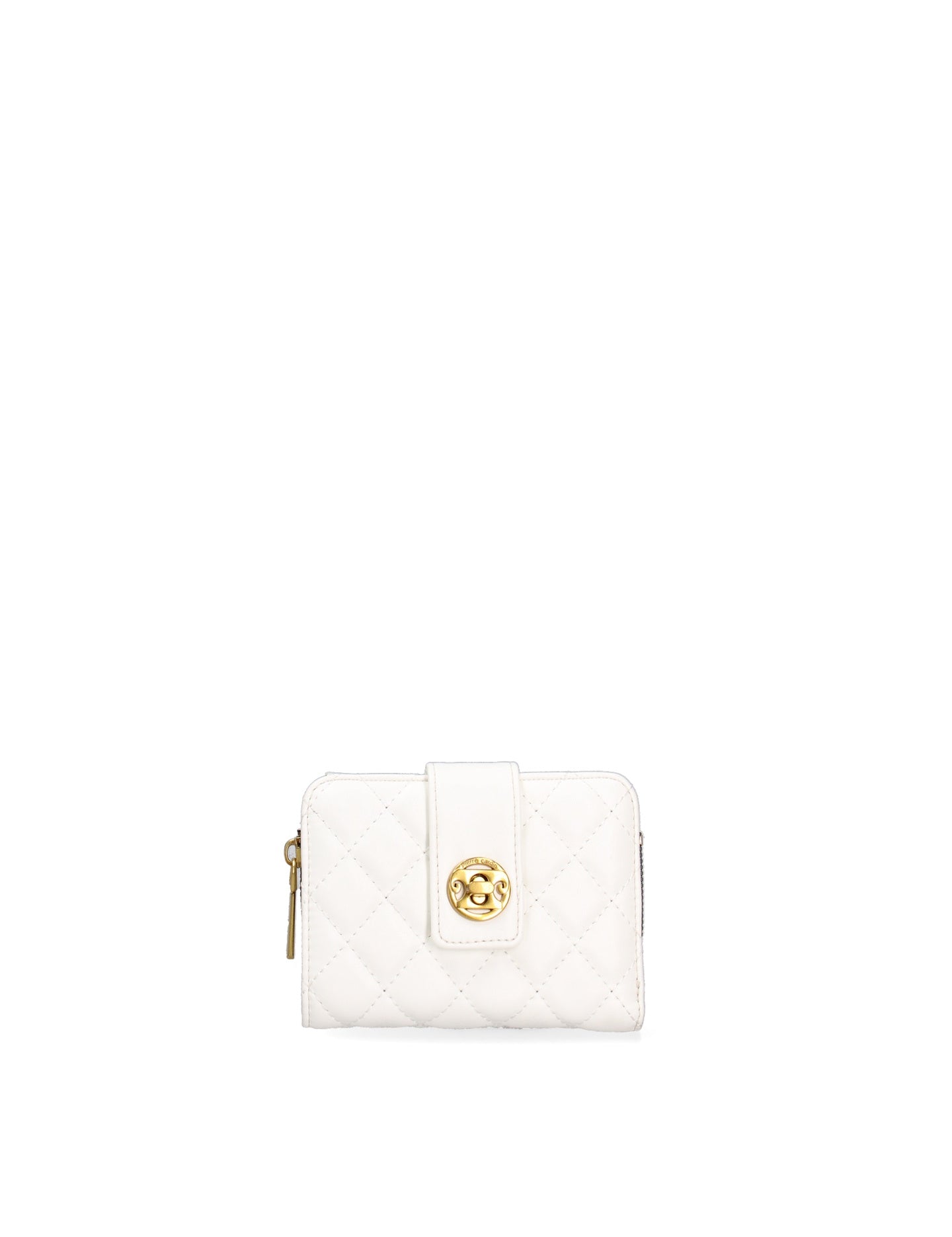 Portafoglio Donna in Pelle Vegana Bianco Pierre Cardin