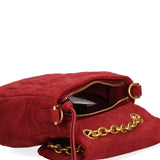 Borsa a spalla CUSTO - Rosso