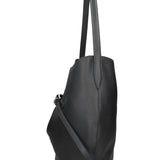 Borsa a Mano in Vera Pelle Nero