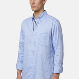 Camicia in Cotone Cielo Scuro