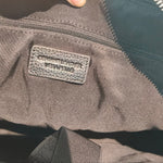 Borsa a Mano in Vera Pelle Nero