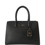 Borsa a spalla in Pelle Vegana Nero GianMarco Venturi