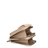 Porta Cellulare Donna in Pelle Vegana Taupe