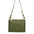 Borsa a Spalla in Vera Pelle Verde Pierre Cardin