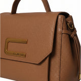 Borsa a Mano in Pelle Vegana Cuoio