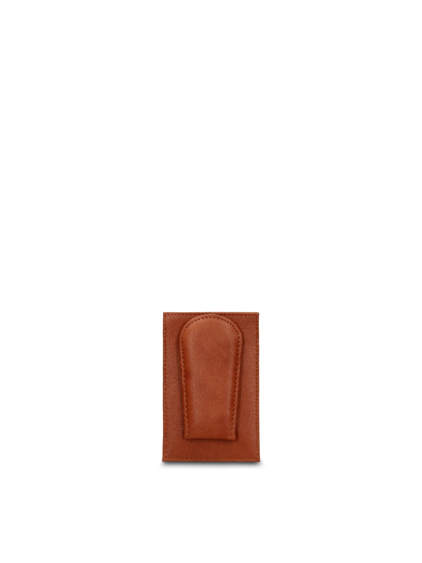 Portafoglio in Vera Pelle Cognac