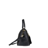 Borsa a Mano in Vera Pelle Nero