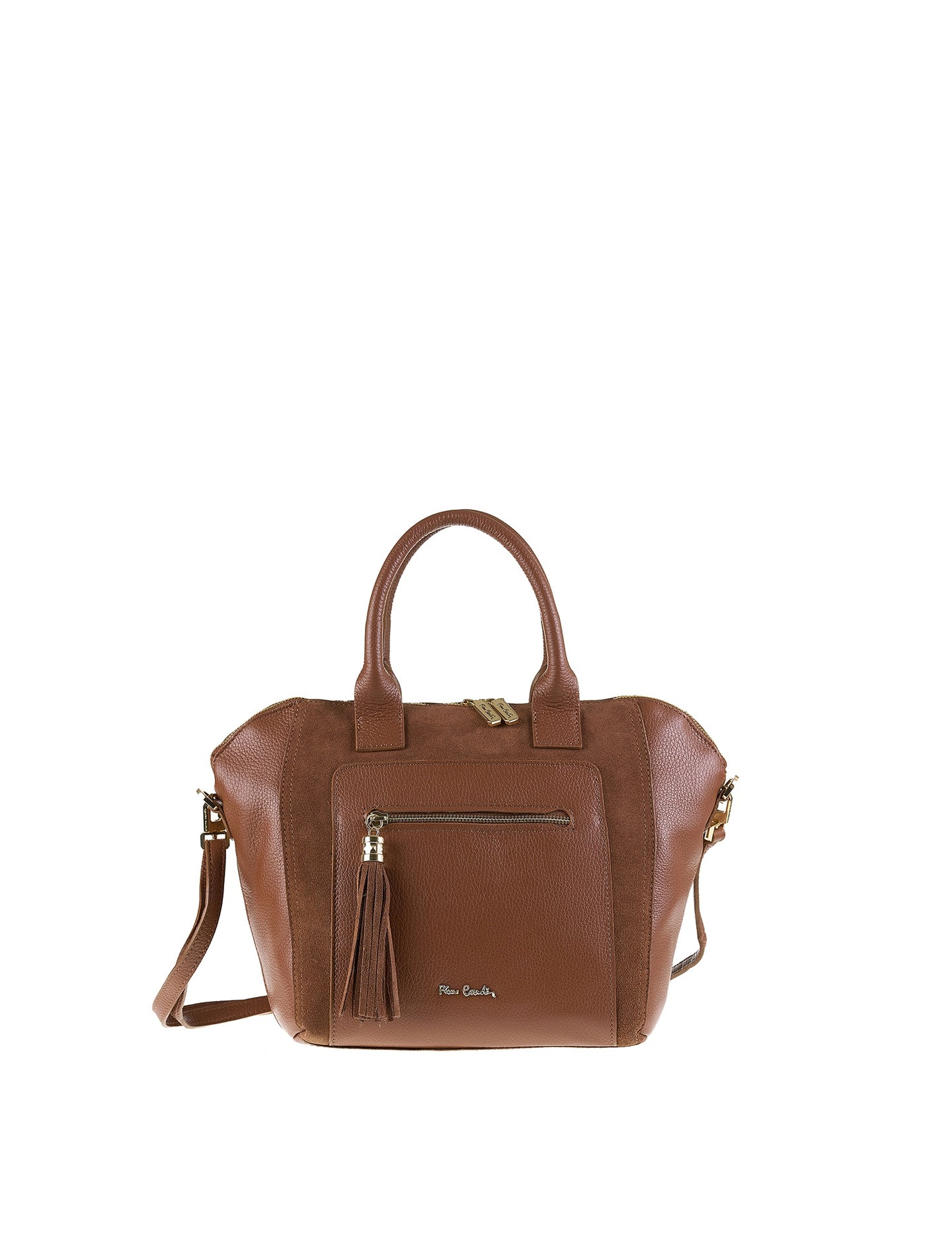 Borsa a Mano in Vera Pelle Cuoio Pierre Cardin