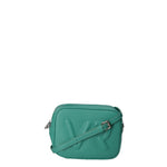 Borsa a Tracolla in Dollaro Leather Turchese