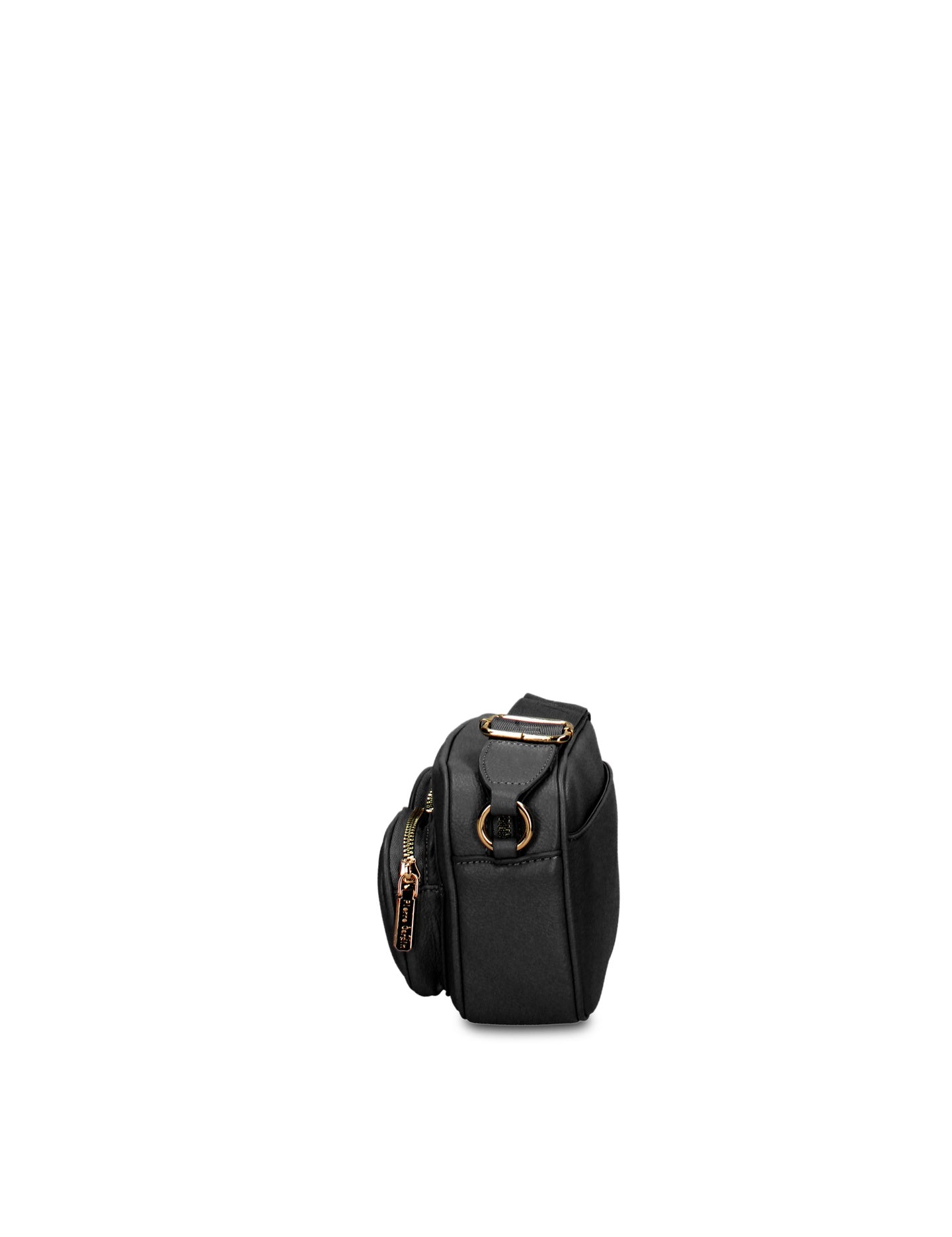 Borsa a Tracolla in Pelle Vegana Nero