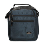 Borsa a Tracolla in 100% Pu Vegan Leather Blu