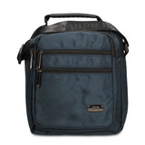 Borsa a Tracolla in 100% Pu Vegan Leather Blu