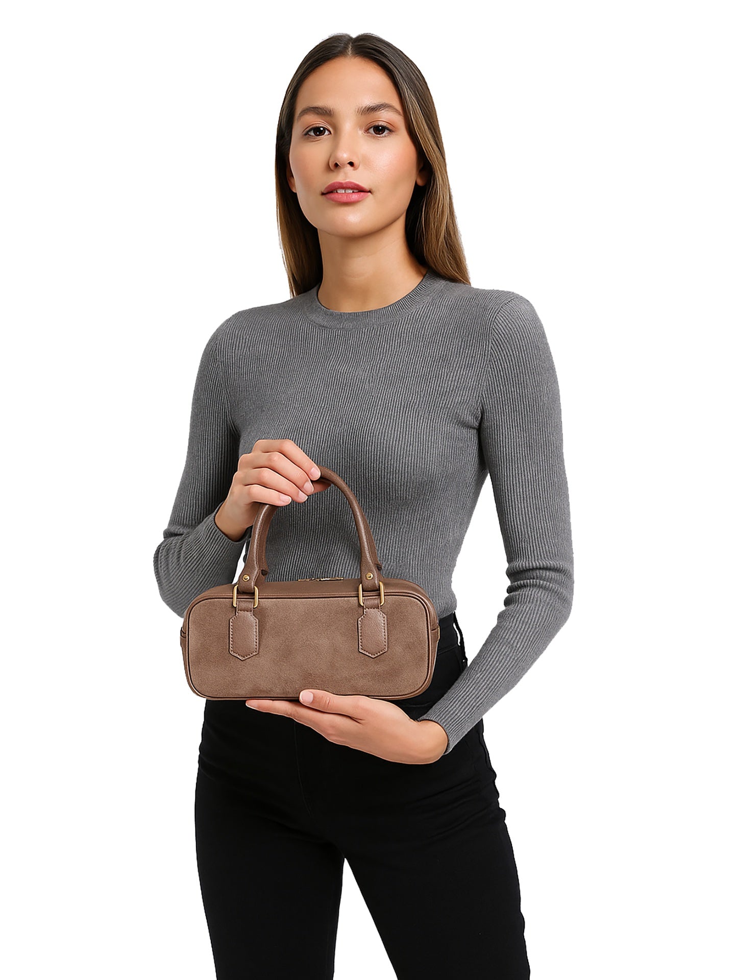 Borsa a mano 81065 | Taupe - Secretrend