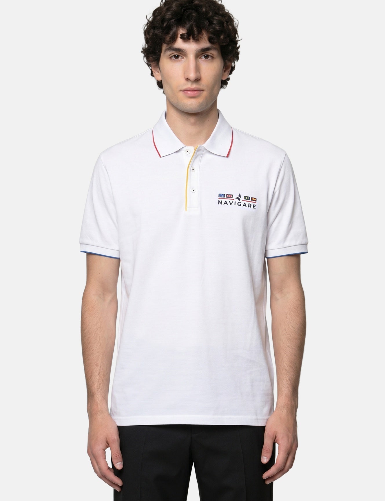 Camicia in Cotone Bianco Navigare