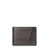 Portafoglio in Vera Pelle Nero