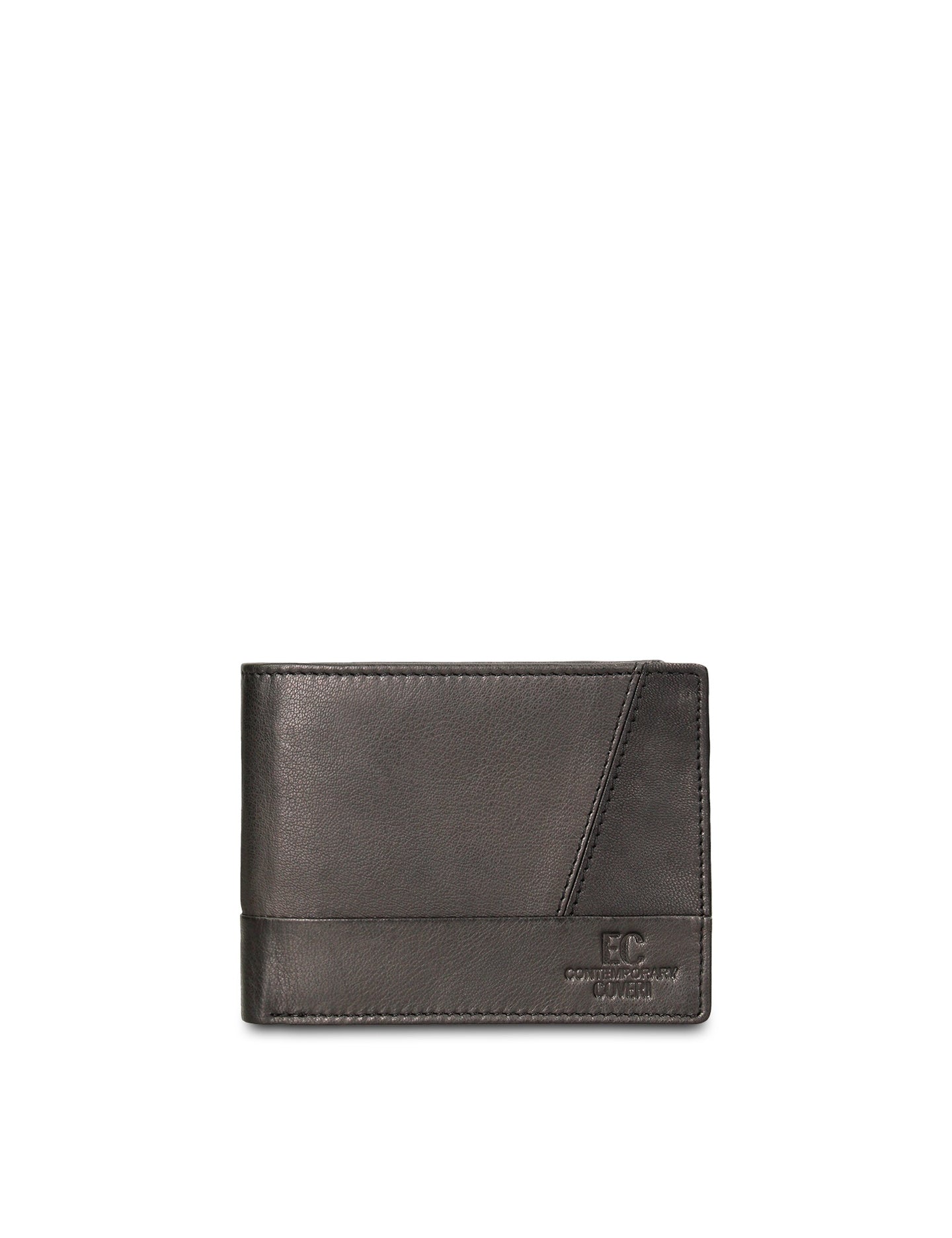Portafoglio in Vera Pelle Nero