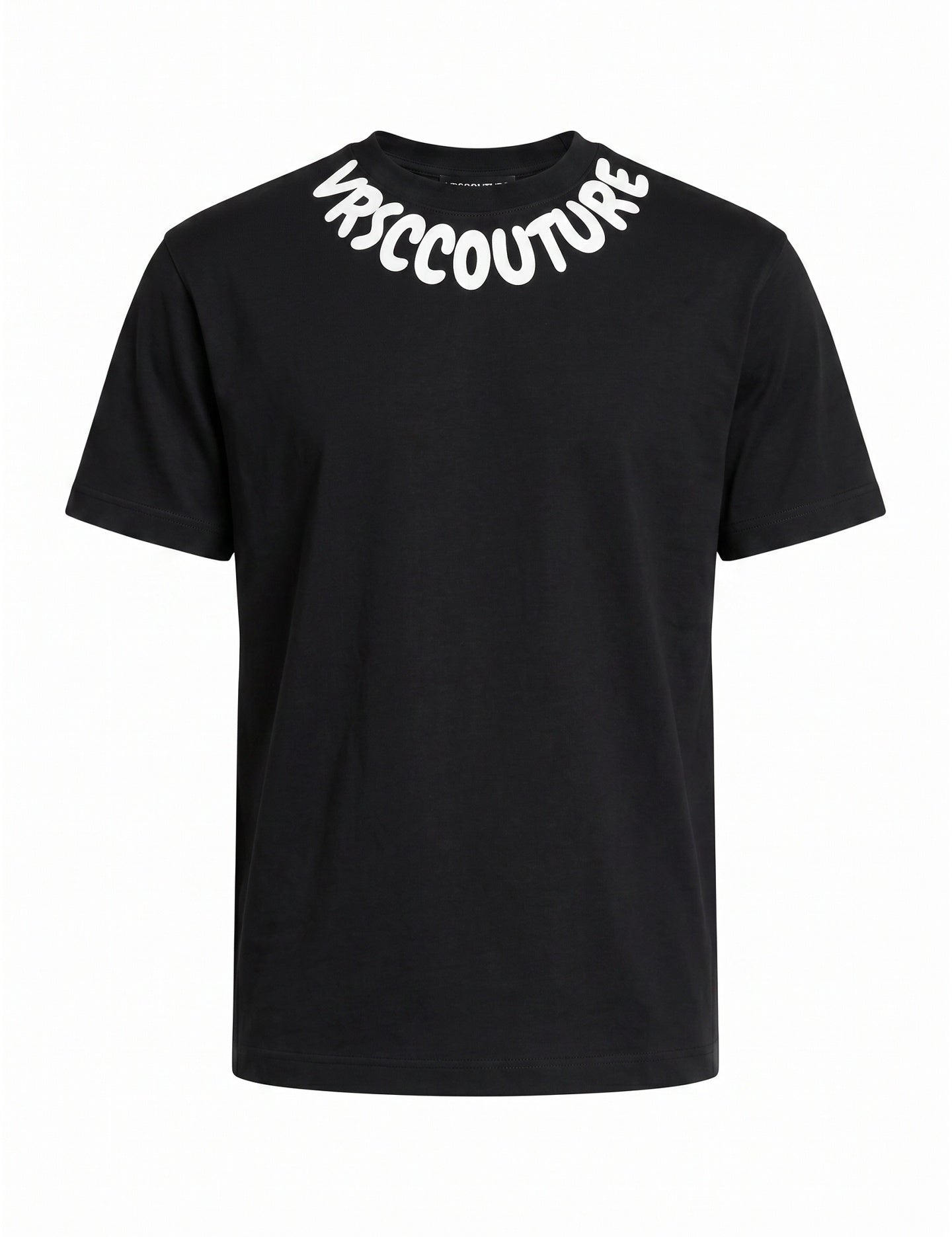 T-shirt in Cotone Nero VRSC Very Random Solid Chic